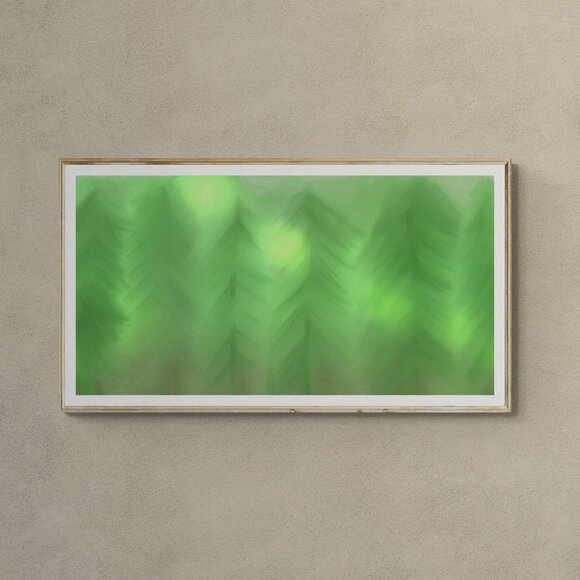 Fir Forest | Modern Wall Art Decor | Minimalist Digital Print - Picture 1 of 3